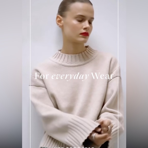 MAYSON the Label Cotton Cashmere Crew Neck XS - Picture 3 of 10